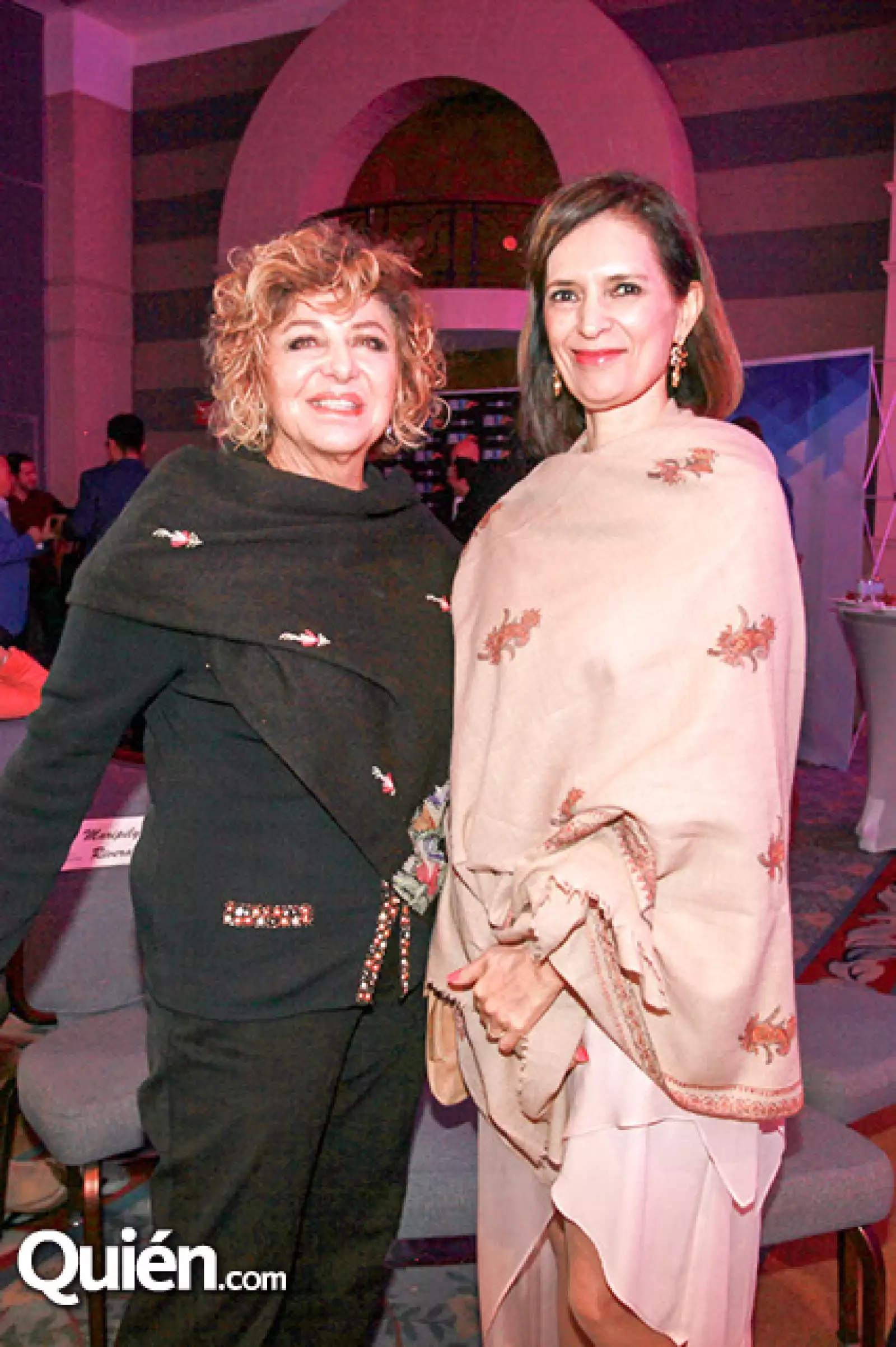 Jeannette Hamui y Josefina Quesada