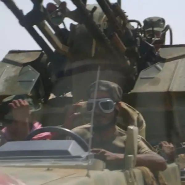 Libia - vehículos rebeldes