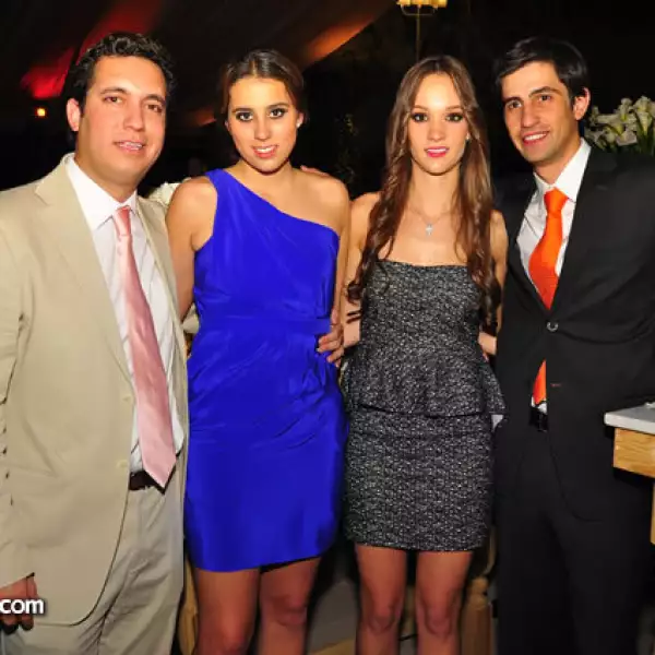 Íñigo González, Adriana Martínez, Andrea Martín y Jorge Gudiño