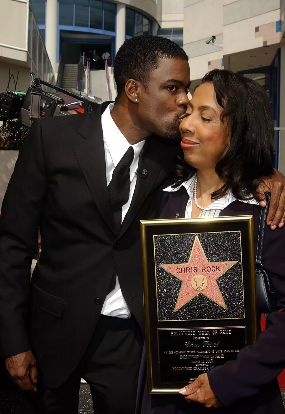 Chris Rock y su mamá, Rose Rock