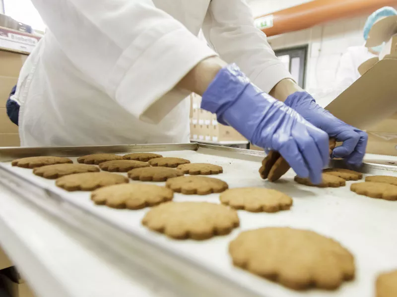 fábrica de galletas