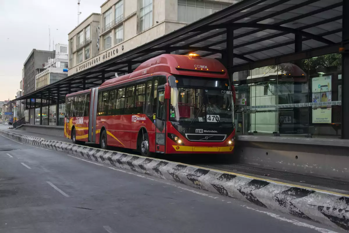 Metrobús en la Ciudad de México