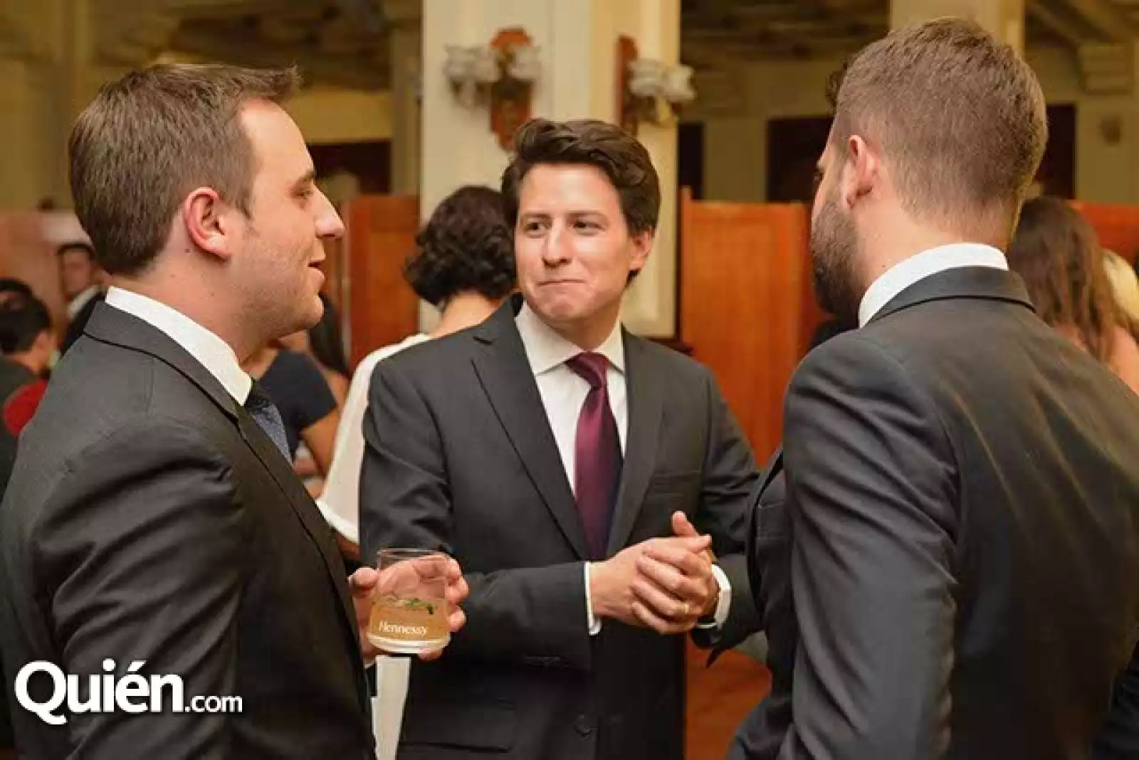 Santiago Canales,Pablo Alva y Octavio Caballero.