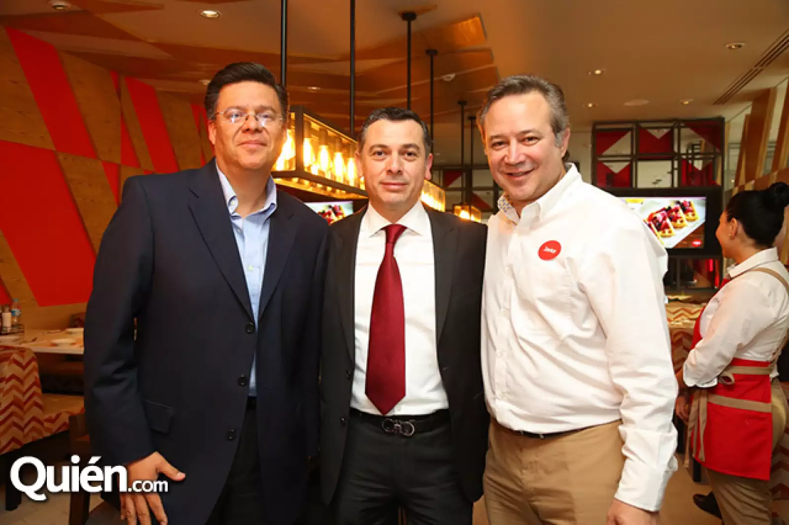 Alejandro Villarruel, Edmundo Garza y Javier Toussaint