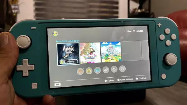 Con menor tamaño y sin los famosos JoyCon