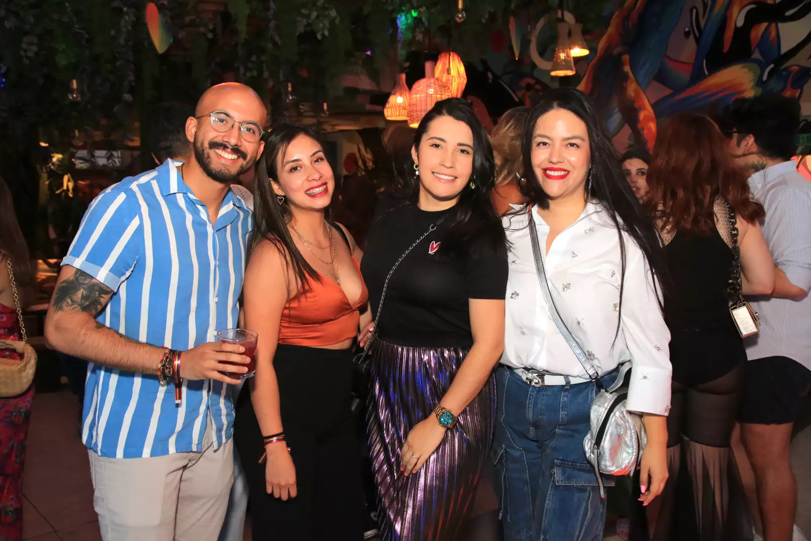 Armando Miranda , Jenny García, Ale Rojas y Norma Vidal 