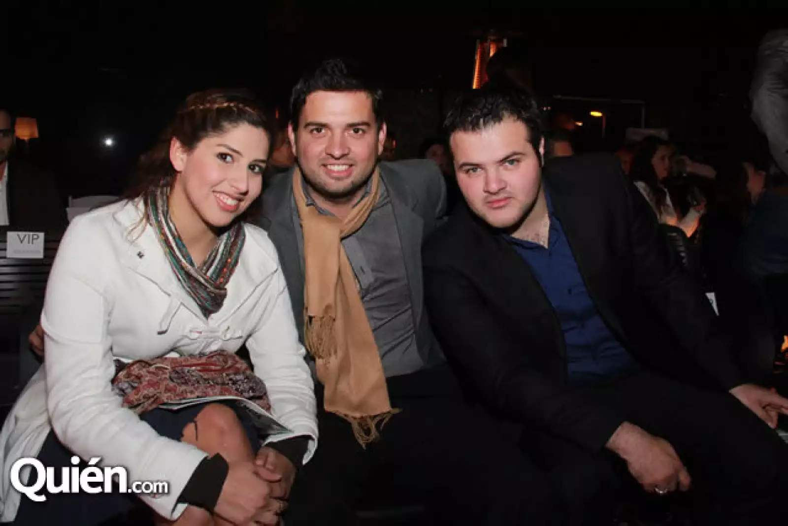 Lorena Leal,Hugo Leal y Javier Pineda