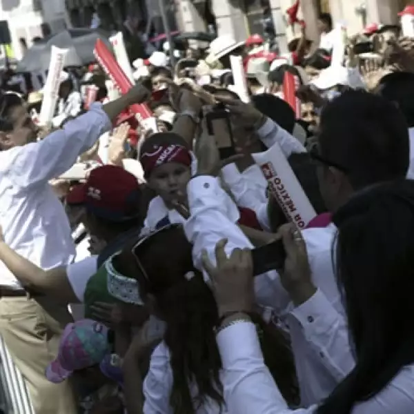 simpatizantes del candidato del pri, enrique peña nieto apoyan al candidato en zacatecas