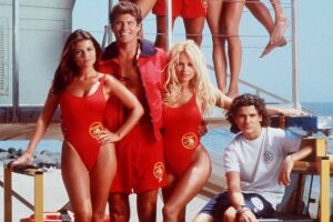 9/95/ THE CAST OF "BAYWATCH"