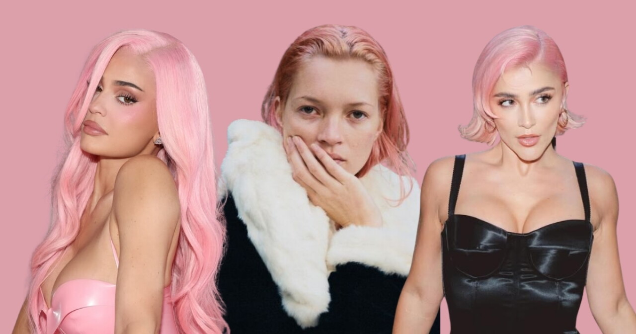 El regreso del millennial pink en el pelo y diferentes estilos para llevarlo