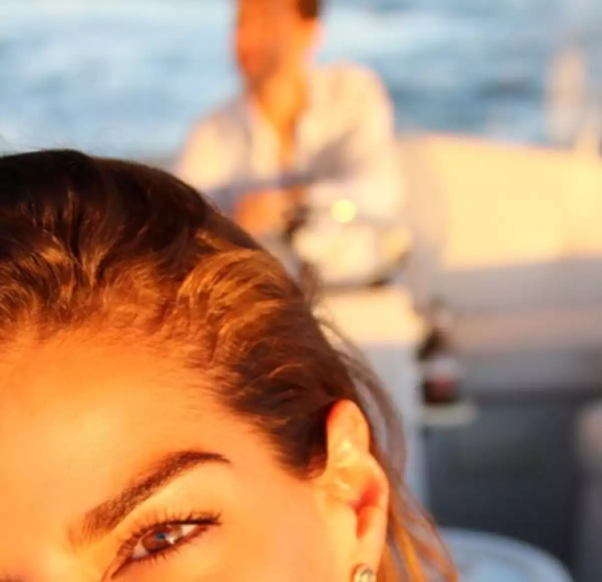 La pareja ha disfrutado del clima al máximo.