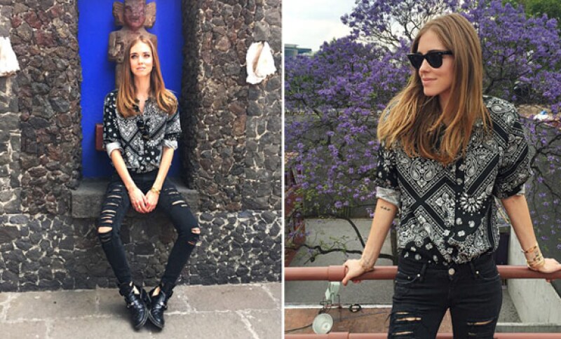 La fashion blogger recibió anoche el premio a "Beauty Icon 2015".