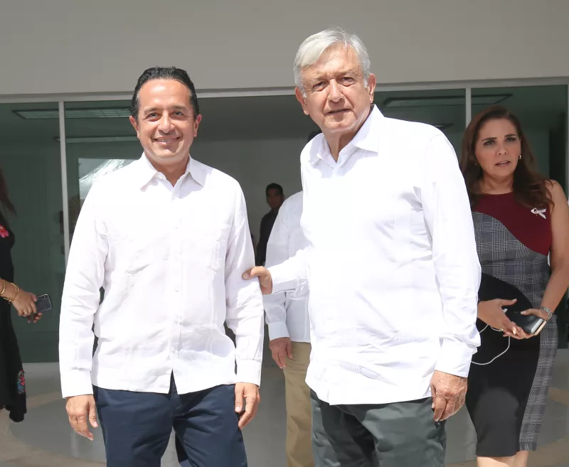AMLO y Carlos Joaquín