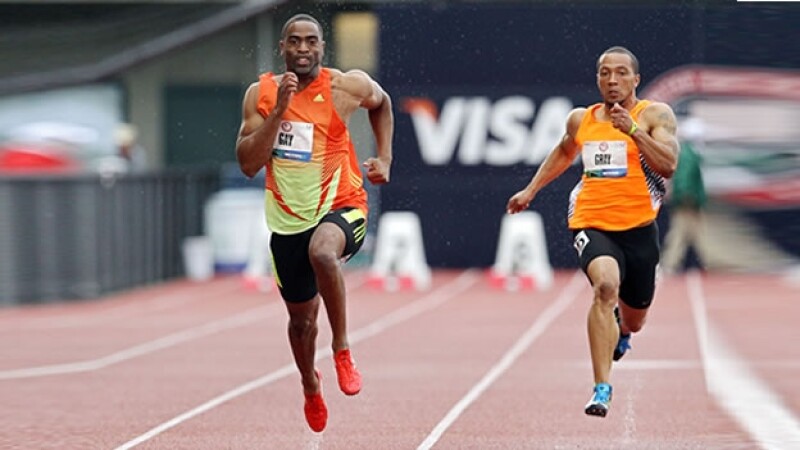 tyson gay velocista eu londres 2012