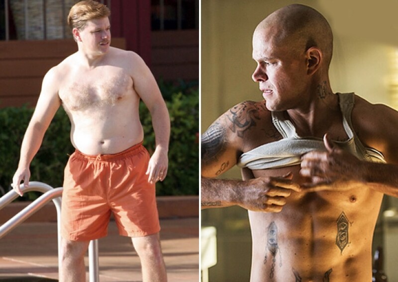El actor de películas de acción perdió su marcado abdomen pero luego lo recuperó en Elysium.