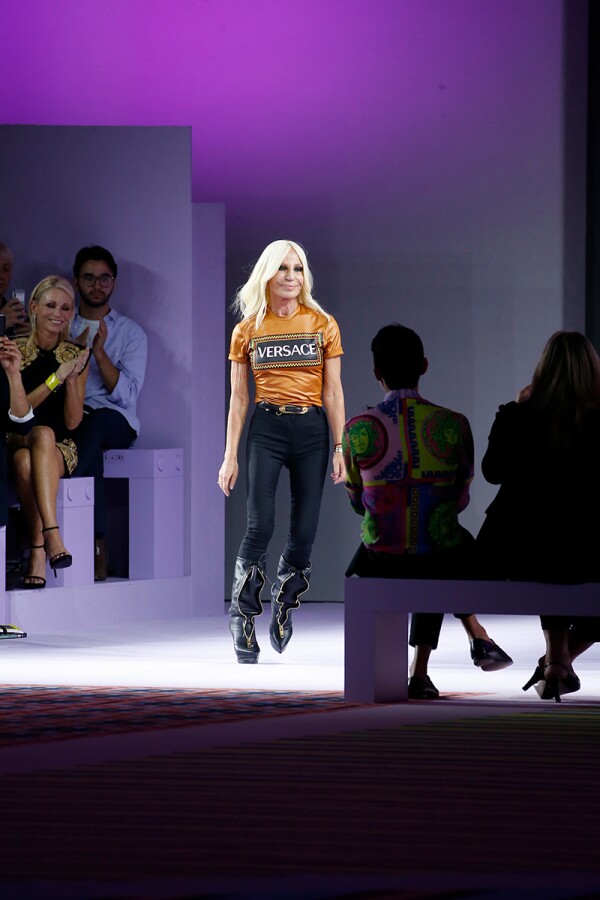 Versace show, Runway, Spring Summer 2019, Milan Fashion Week, Italy - 21 Sep 2018