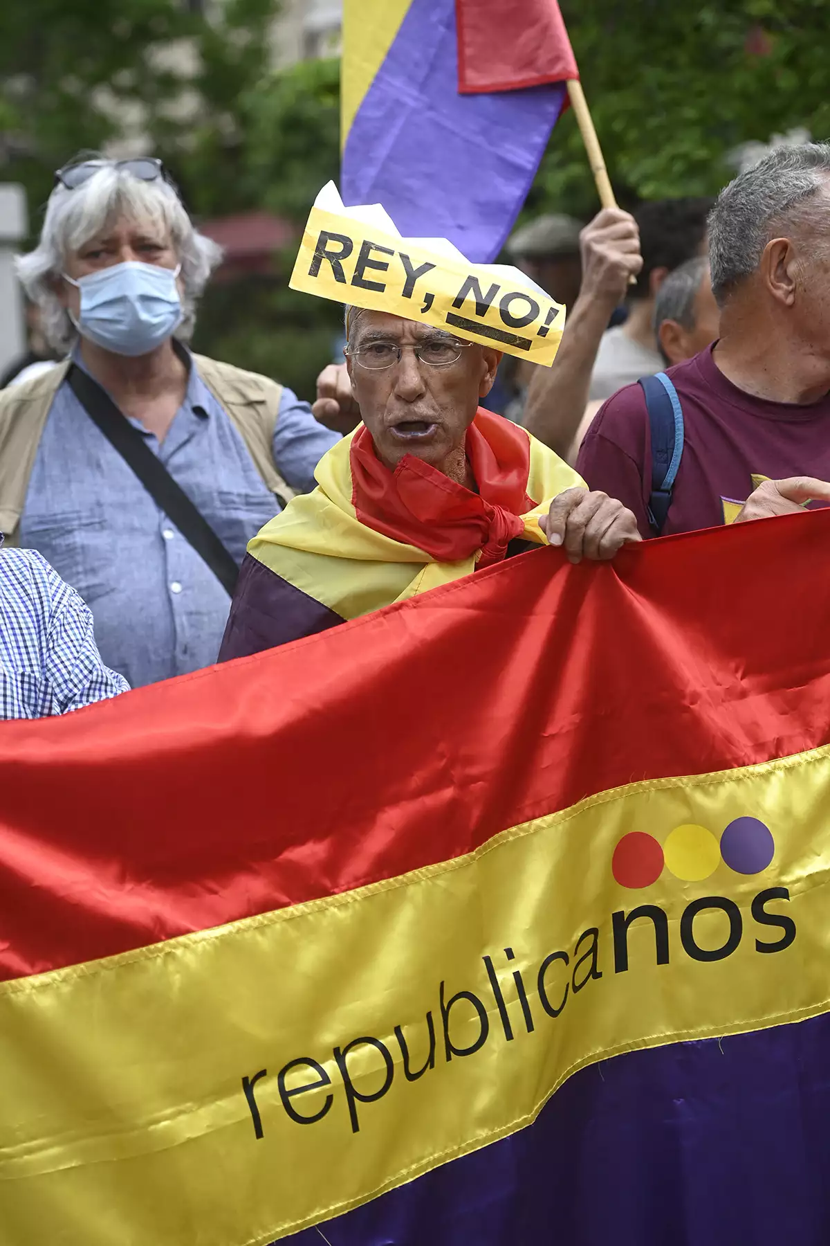 SPAIN-ROYALS-CORRUPTION-DEMONSTRATION