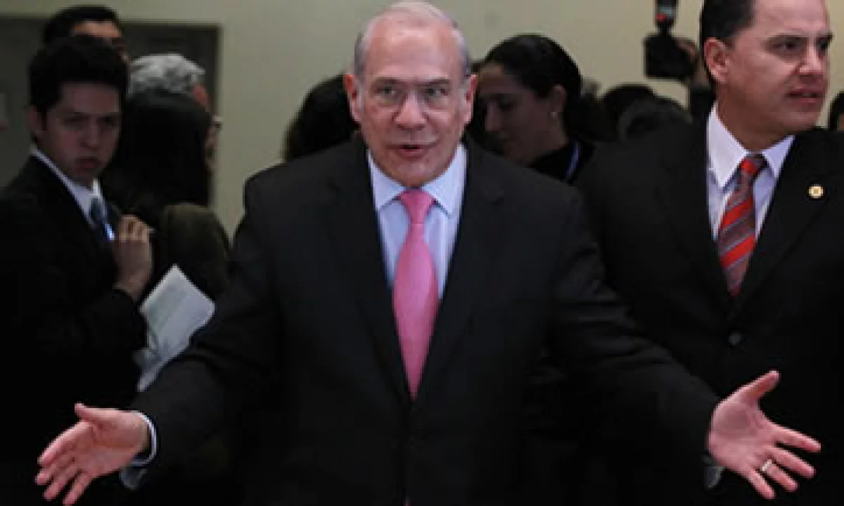 José Ángel Gurría considera que el presidente tiene un proyecto muy claro. (Foto: Notimex)
