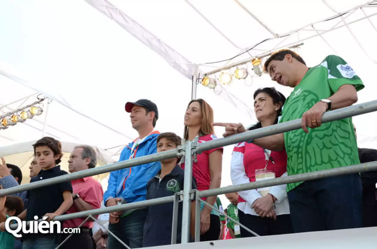 Jan, Johanna Slim y Arturo Elías Ayub