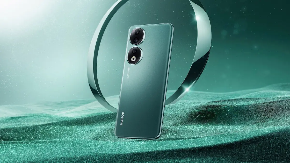 Imagen del nuevo HONOR 90, en su versión Verde Esmeralda.jpg