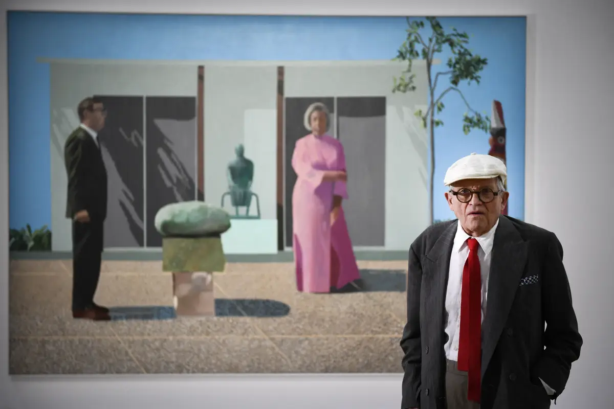 Las seis obras emblemáticas de David Hockney, gran figura del arte contemporáneo