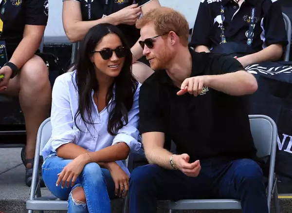 Meghan Markle y el príncipe Harry 