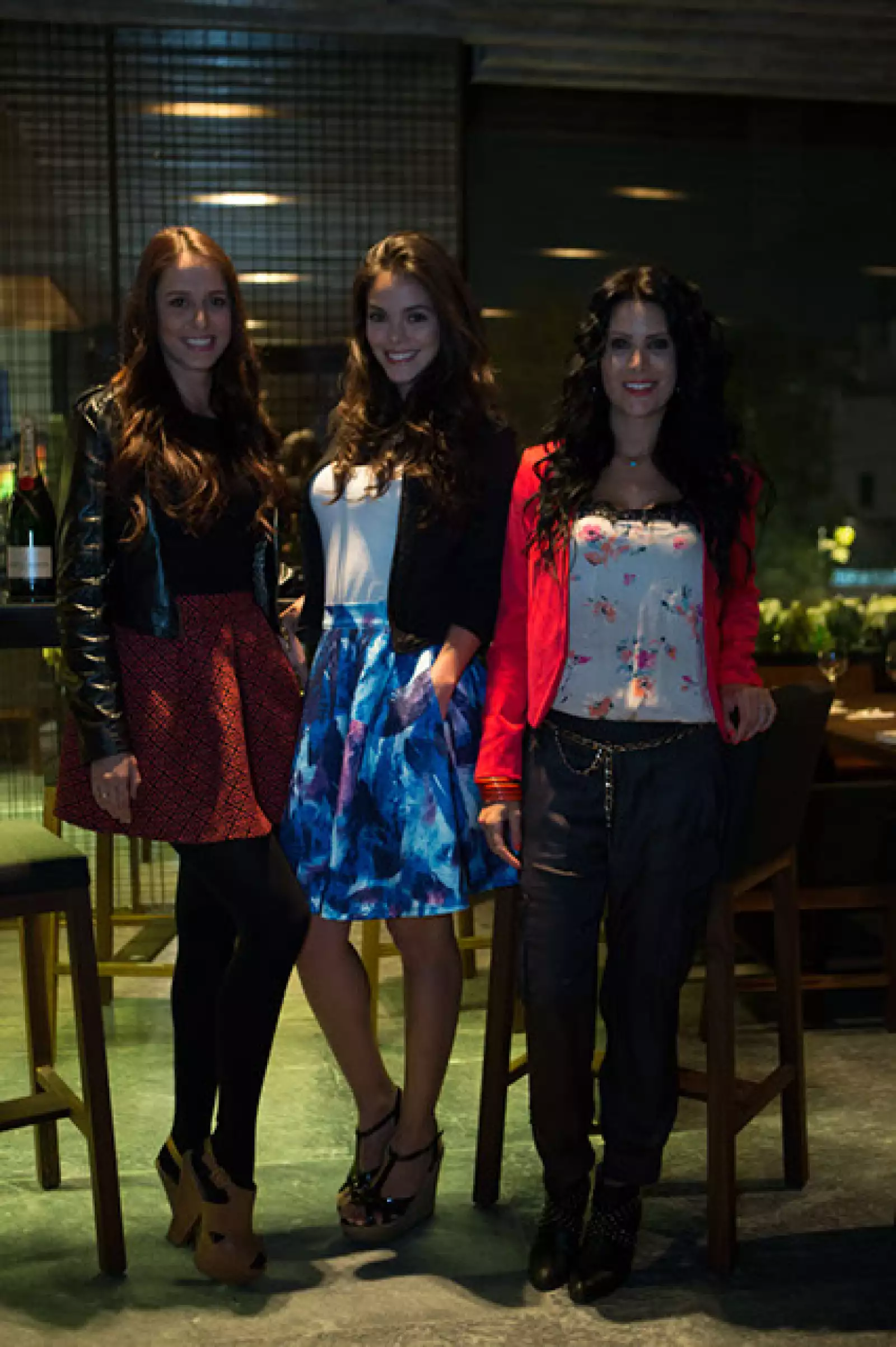 Ariani Barrios,Milagros Manrique y Marcela Carusso