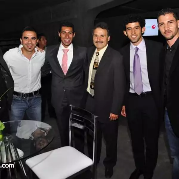 Jaime Castillo,Gustavo Nápoles,Héctor Real,Sergio Olivares,Patricio Araugo,Edgar Mejia