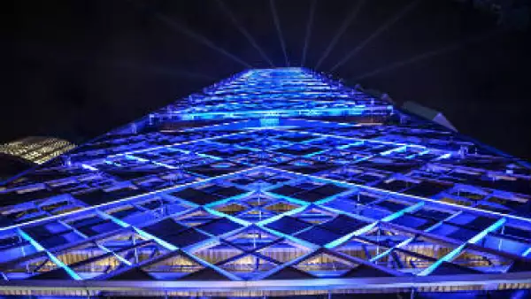La torre fue construida con una inversión de 650 millones de dólares. (Foto: Presidencia)