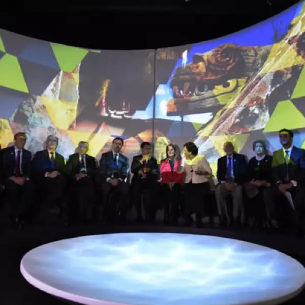 El presidente Peña Nieto exhortó a los mexicanos a visitar este nuevo espacio permanente en el Palacio Nacional.