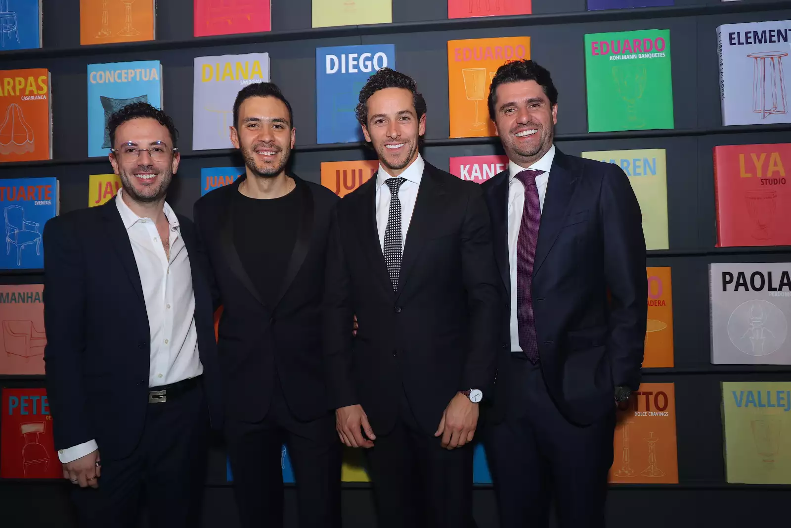 Rodrigo Moya, Diego del Río, Arturo Maldonado y Luis Cervantes