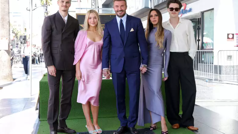 David Beckham Honored With Star On Hollywood Walk Of Fame