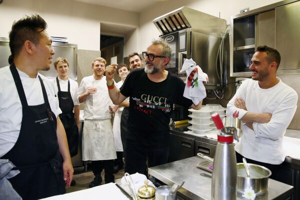 Massimo Bottura's 'Osteria francescana' elected best restaurant in the world, Modena, Italy - 20 Jun 2018