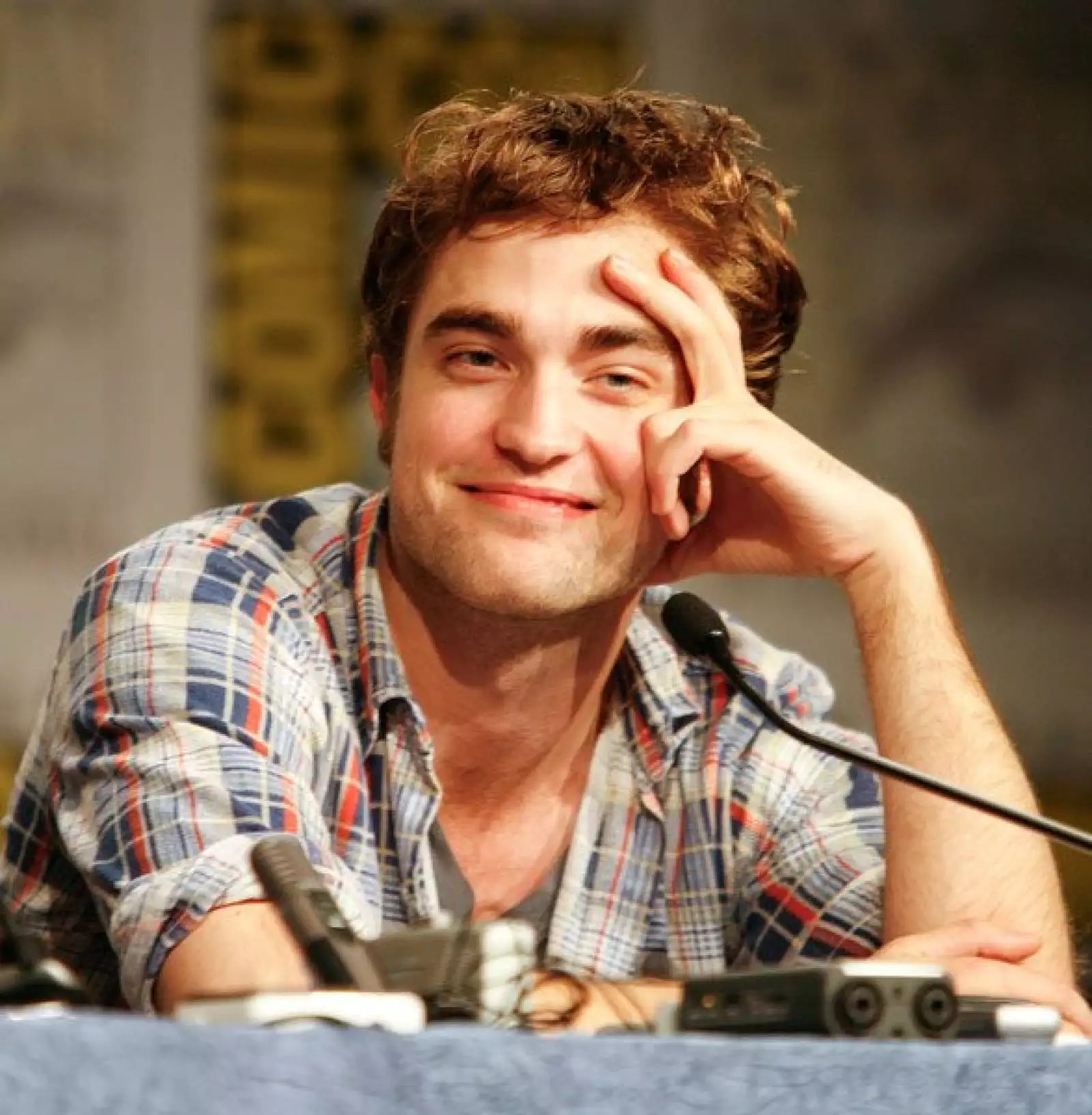 En la Comic-con Internacional con motivo de la presentación de Luna Nueva en San Diego, julio 2009.