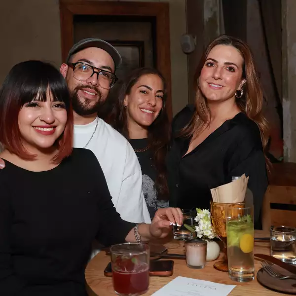 Marina Gómez , César Coronel , Ronnit Zaga y Bego Liñero