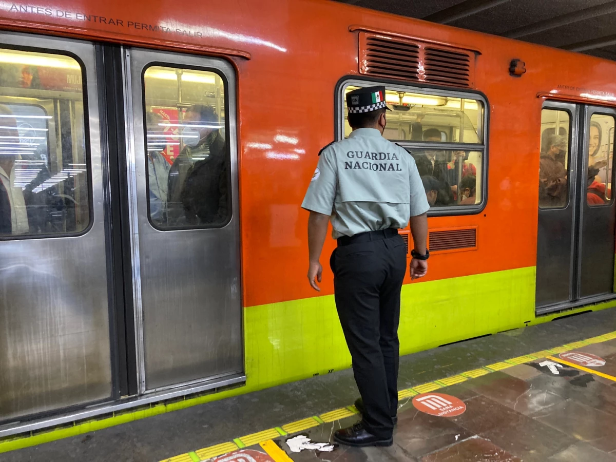 Citizens call for a march for safety in the CDMX Metro metro cdmx