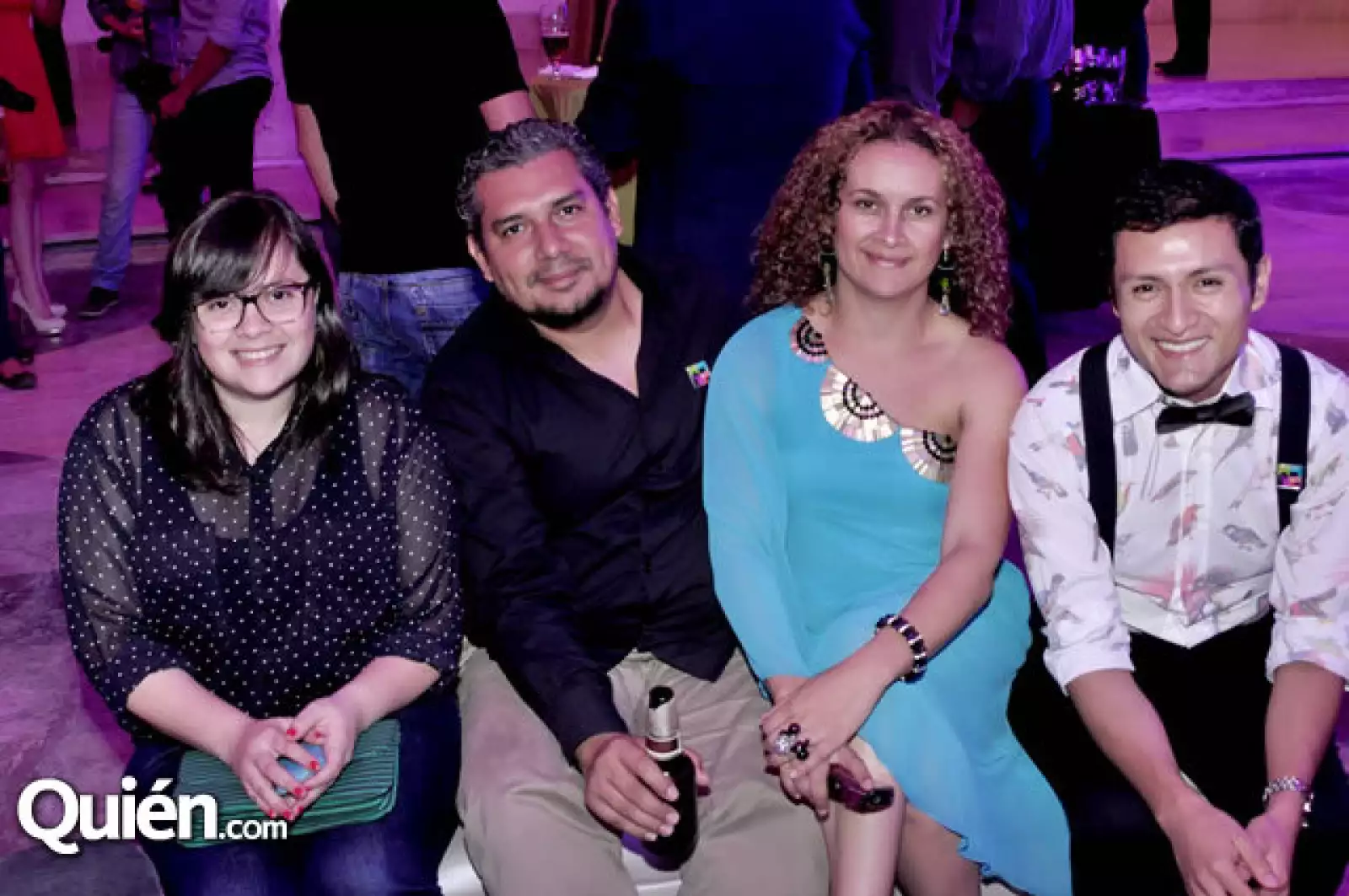 Amanda Bustamante, Óscar Rivas, Jennifer Sevilla y Eder Zamacona