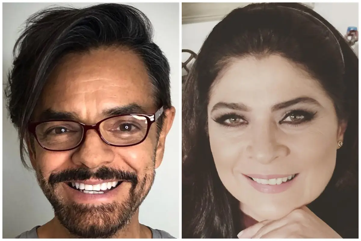 Eugenio Derbez y Victoria Ruffo