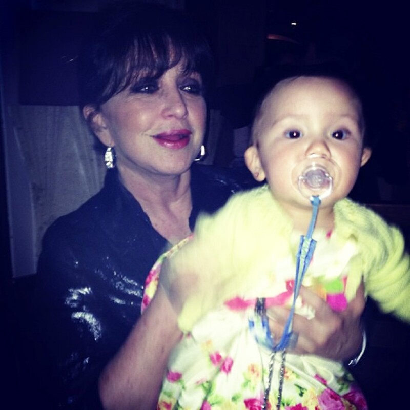Angélica María ha expresado en diferentes ocasiones lo afortunada que se siente por ser abuela.