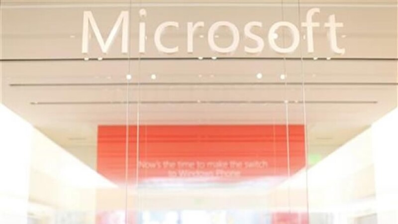 interior de una tienda de microsoft
