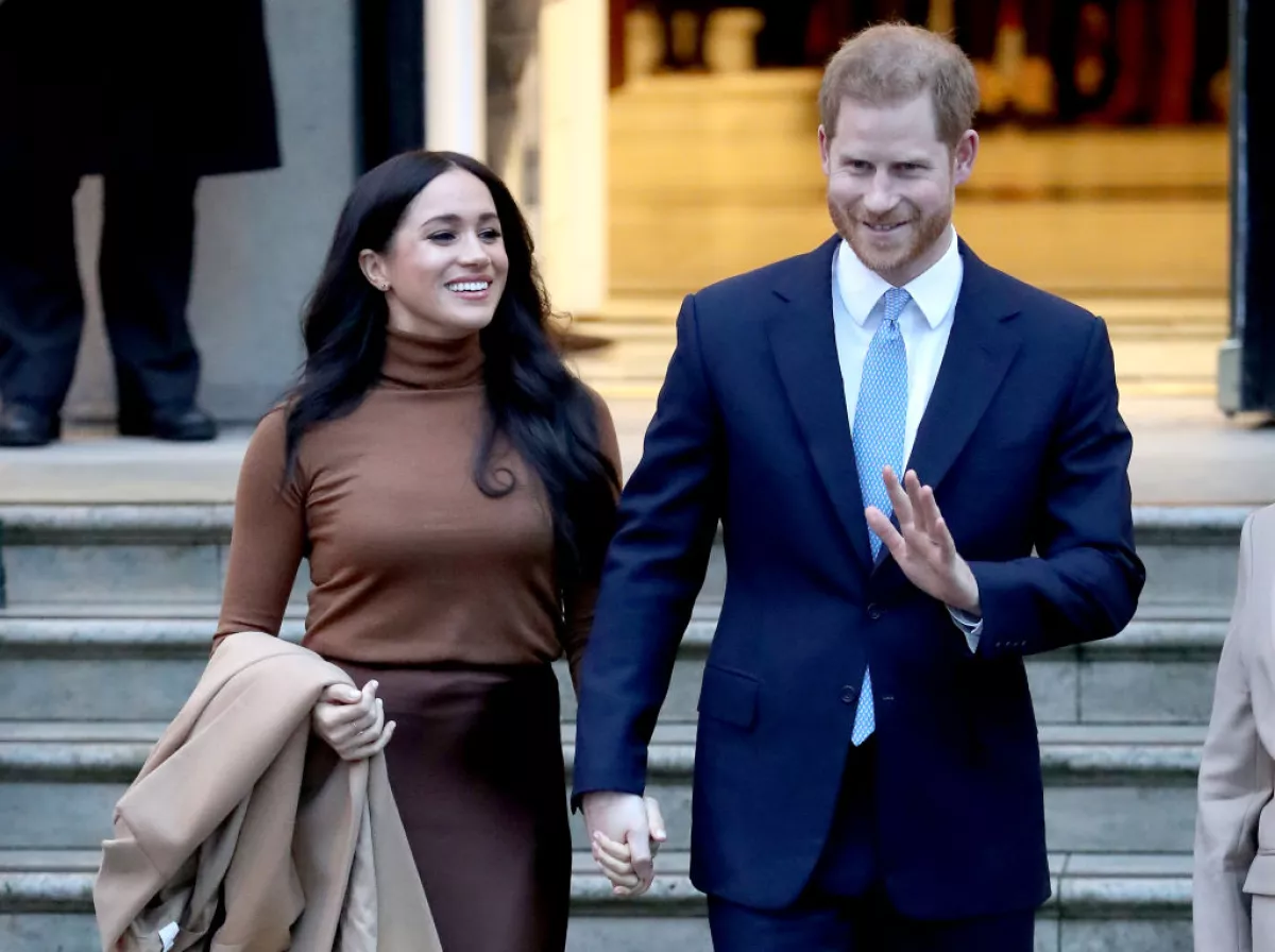 The Duke And Duchess Of Sussex Visit Canada House