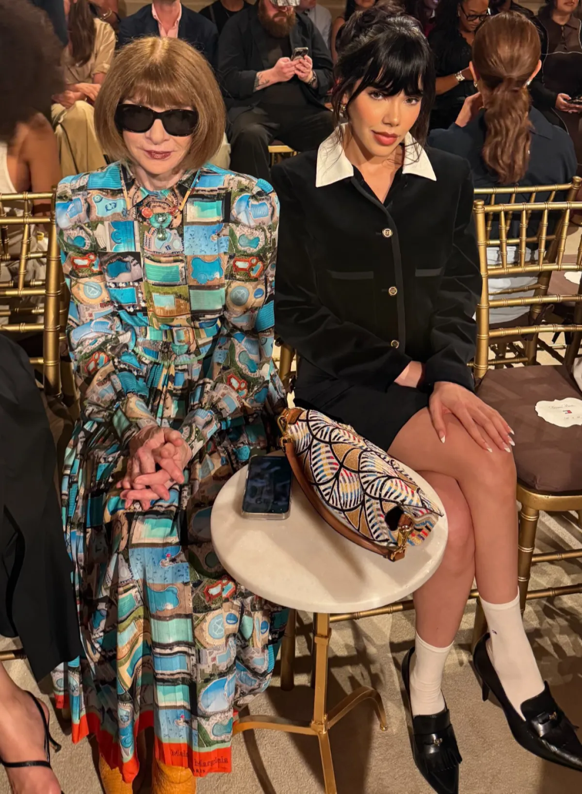 Kenia Os y Anna Wintour se reencuentran en la Semana de la Moda de Nueva York