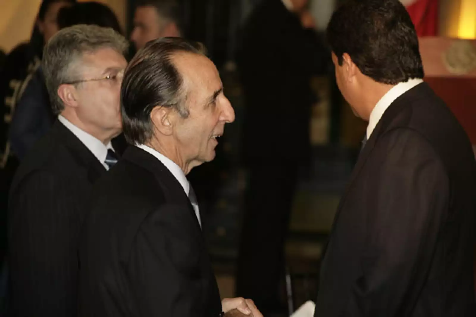 Cena Sarkozy en Palacio Nacional