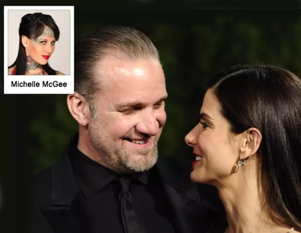 Los tatuajes llamaron tanto la atención de Jesse James que prefirió a Michelle McGee por encima de Sandra.