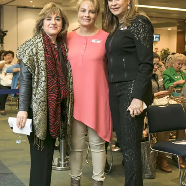 Verónica Lanz, Tere Madruga y Guadalupe Suárez