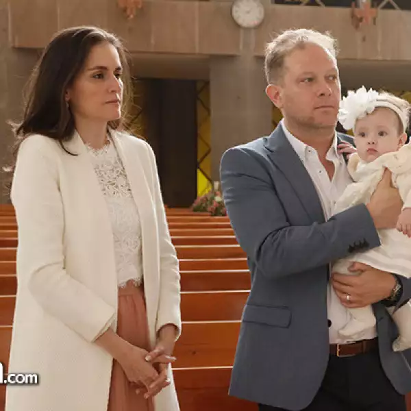 Dana Landa, Francisco y Pía Santamaría