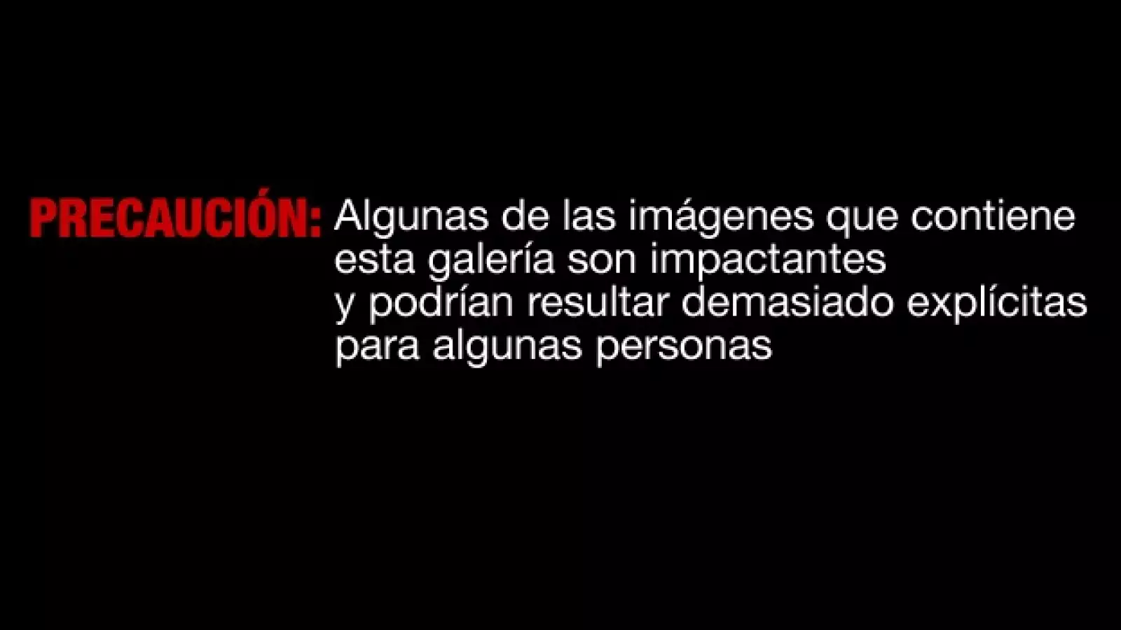 Advertencia - muertos - bin Laden