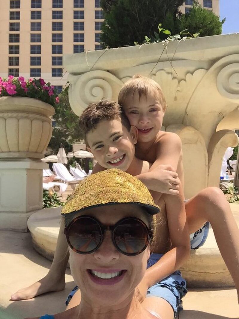 Leticia Calderón de vacaciones