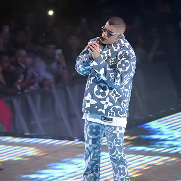 Bad Bunny Performs At The Staples Center - Los Angeles, CA