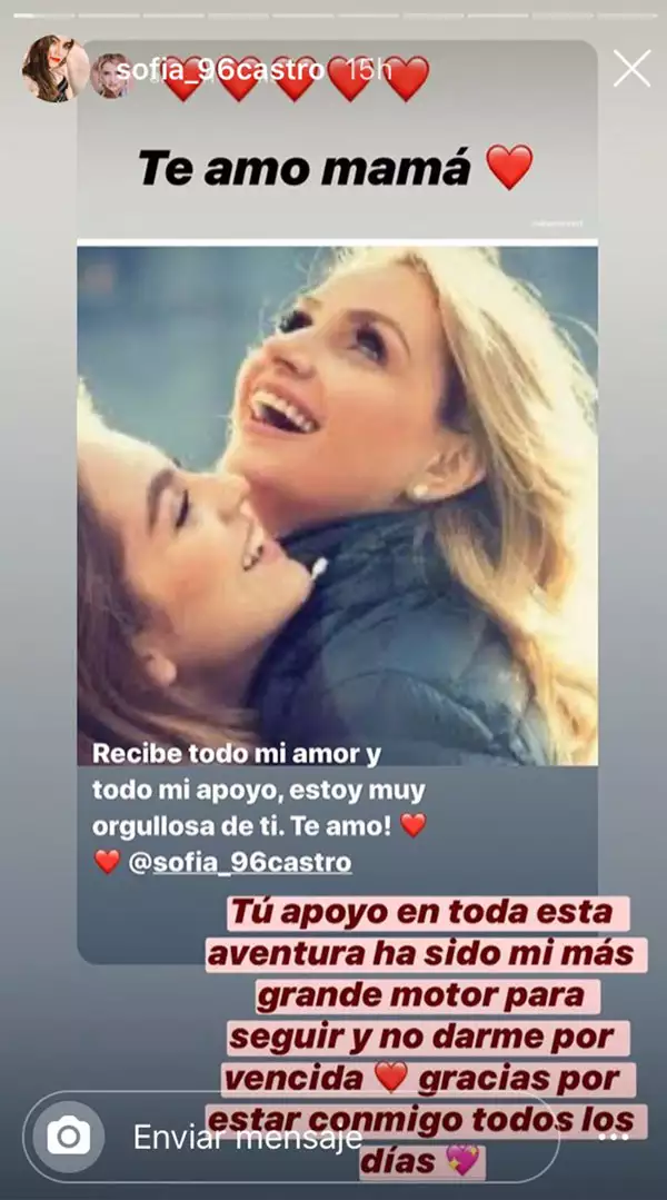 Sofía Castro y Angélica Rivera